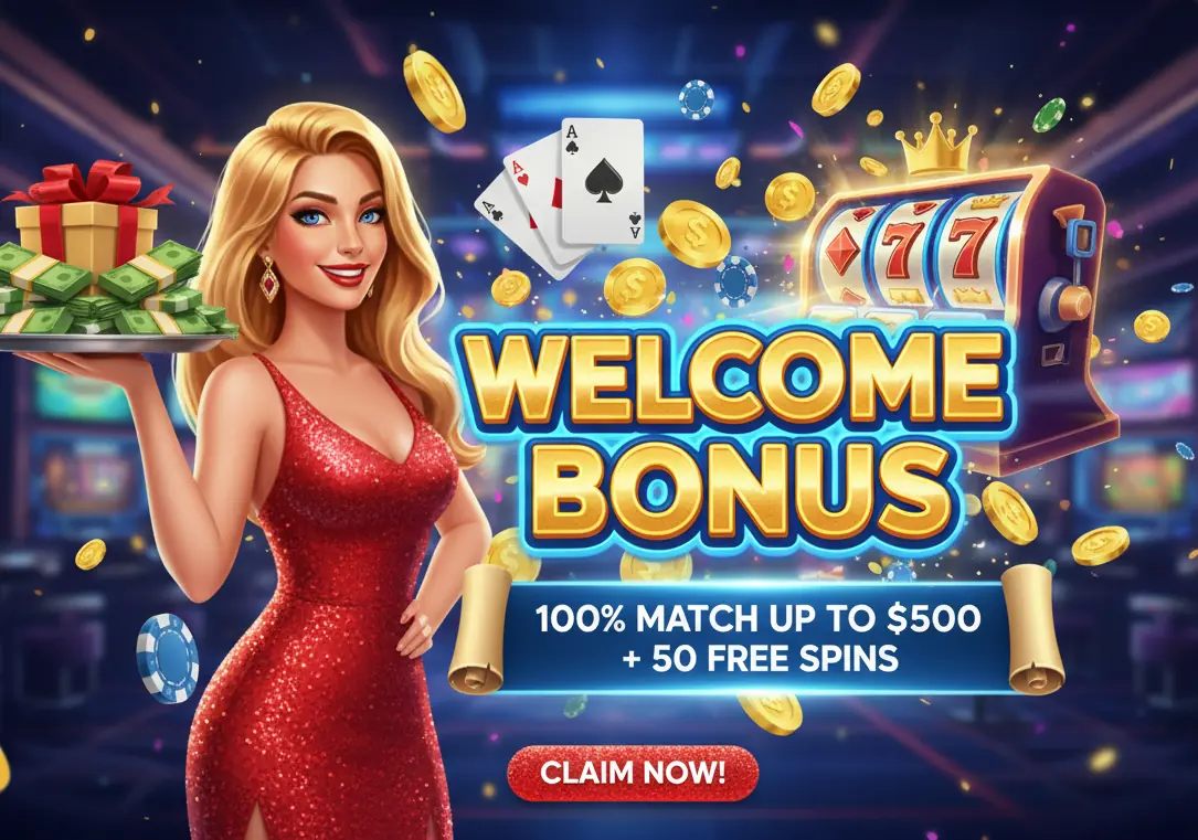 Unique bonus de bienvenue